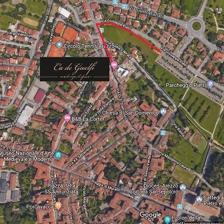 Ca De Guelfi Residenza D'Epoca Bed & Breakfast Arezzo Luaran gambar